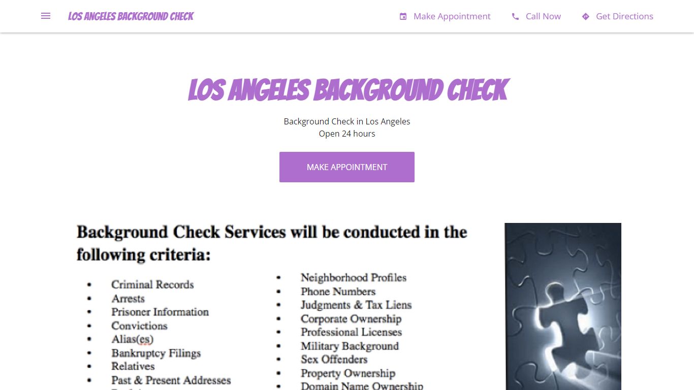 Los Angeles Background Check - Background Check in Los Angeles